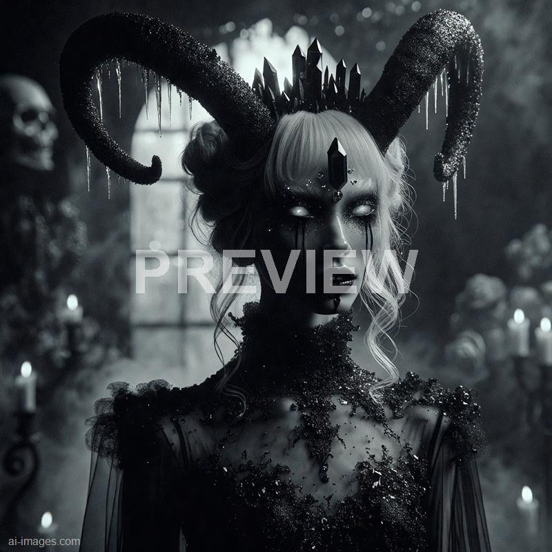 2342 - a-girl-with-a-transparent-horn-made-of-shimmering-bla_250420004752_Filename Text 2_02474_Filename Text 3